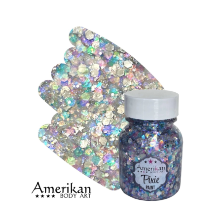Pixie Paint Glittergel | Winter Wonderland 30 gr. | | Für Haut & Haar | Festivalglitter