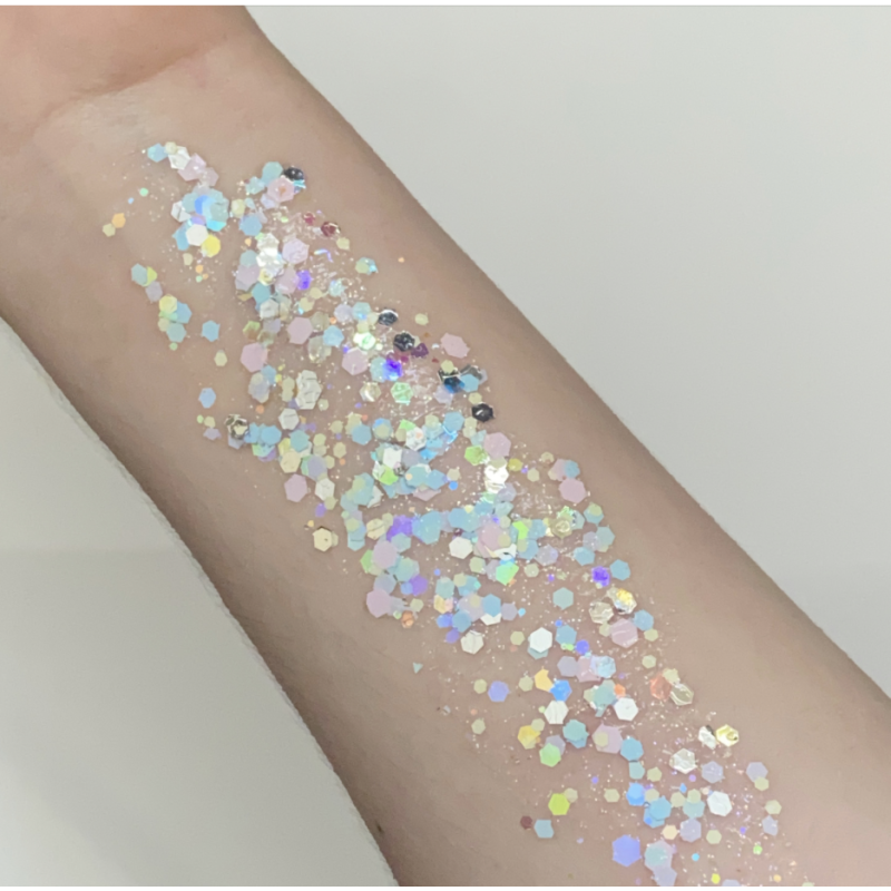 Pixie Paint Glittergel |  Babycakes Pearl 30 gr | | Für Haut & Haar | Festivalglitter