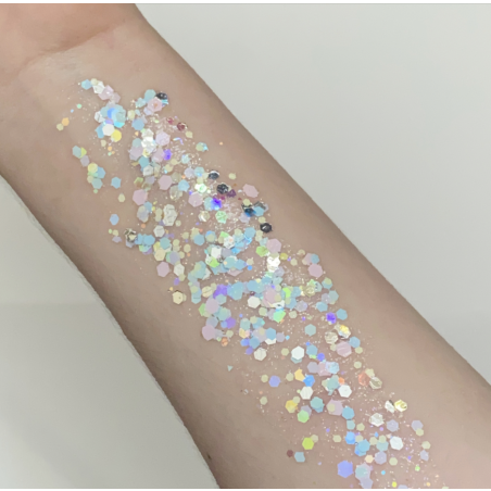 Pixie Paint Glittergel |  Babycakes Pearl 30 gr | | Für Haut & Haar | Festivalglitter