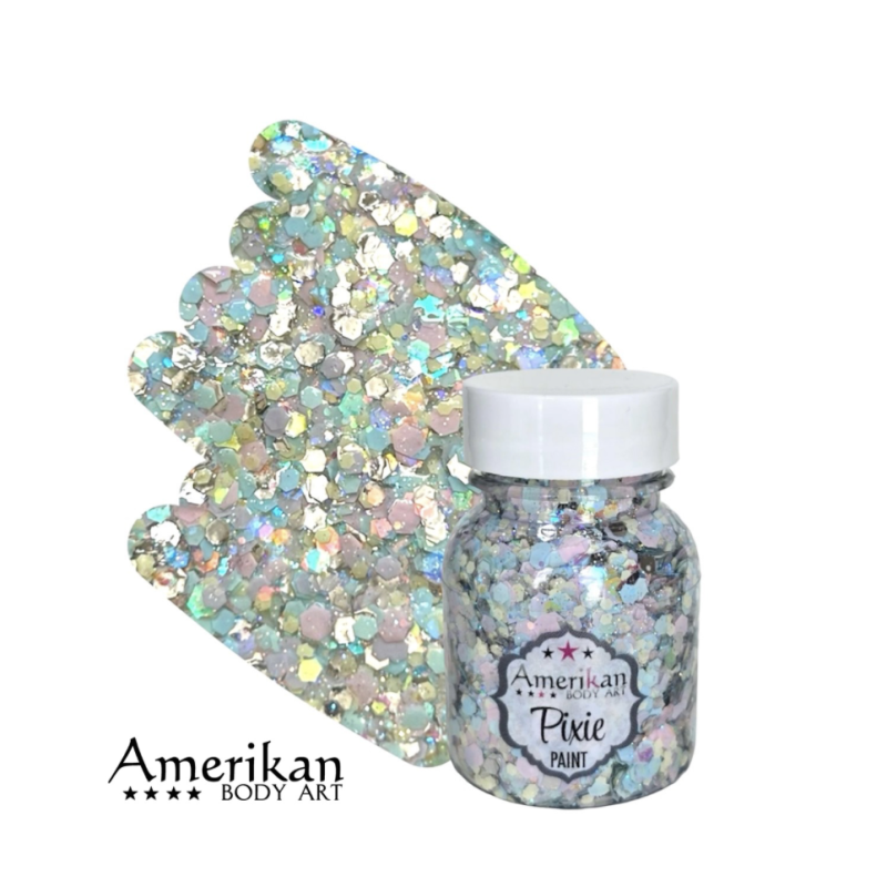 Pixie Paint Glittergel |  Babycakes Pearl 30 gr | | Für Haut & Haar | Festivalglitter