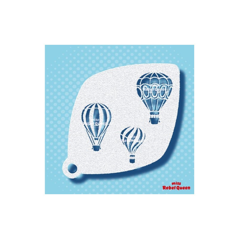 MRQ Schminkschablone | Heißluftballon