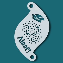 Schminkschablone Details | Superstar Schminksjablone | Alaaf