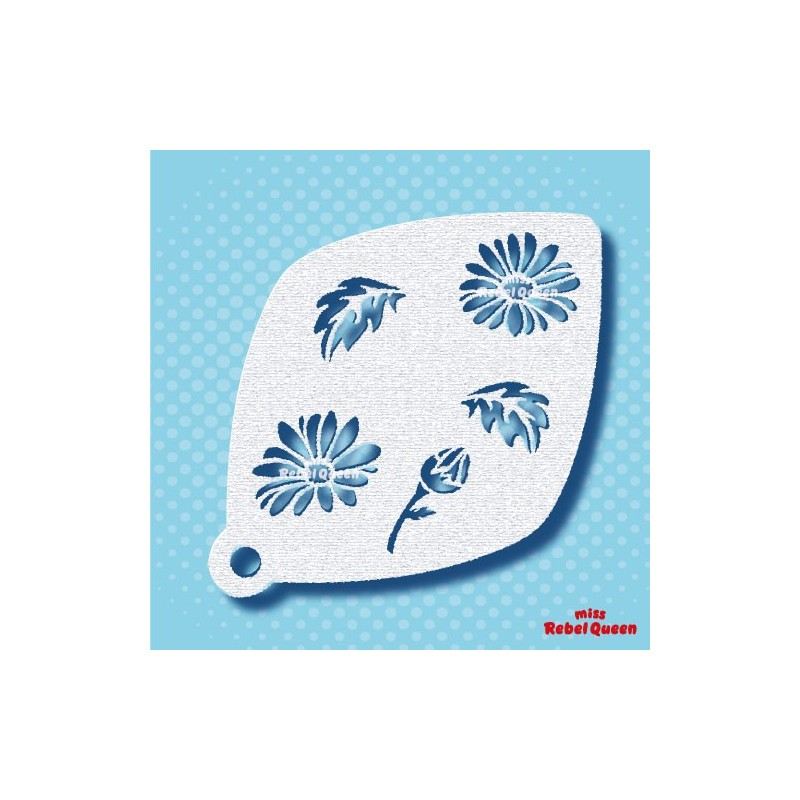 MRQ Schminkschablone | Power Flower