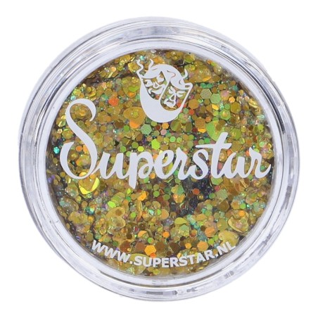 Superstar Cosmetic Glitter | Chunky Glitter Cream | Silver Starlight 10ml