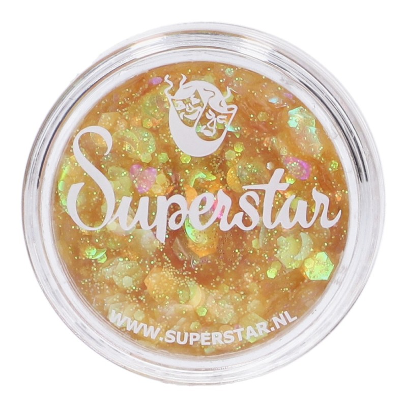 Superstar Cosmetic Glitter | Chunky Glitter Cream |  Sunset Glow 10ml