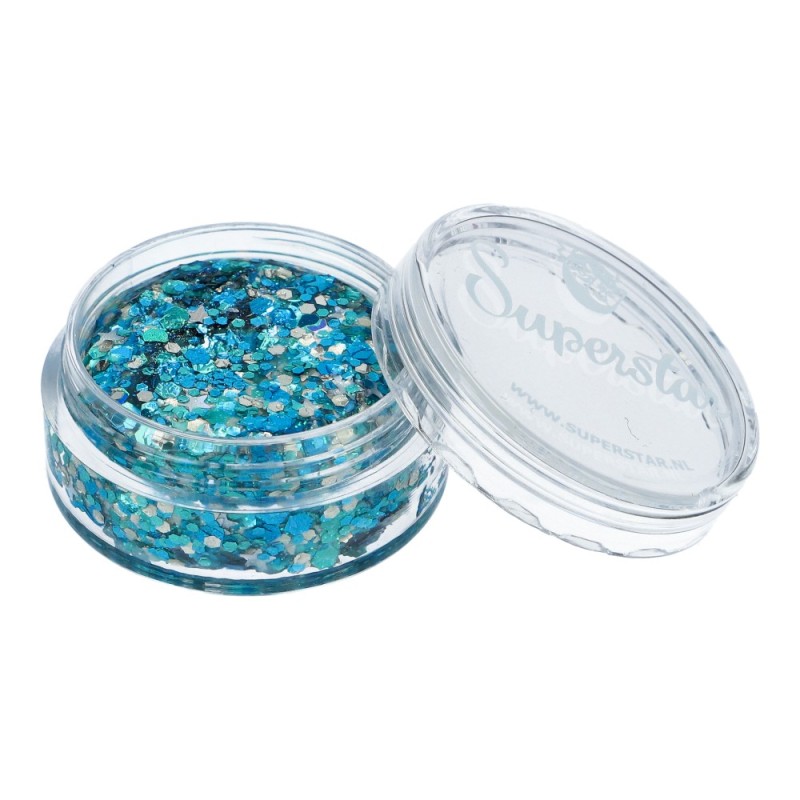 Superstar Cosmetic Glitter | Chunky Glitter Cream | Ice Queen 10ml