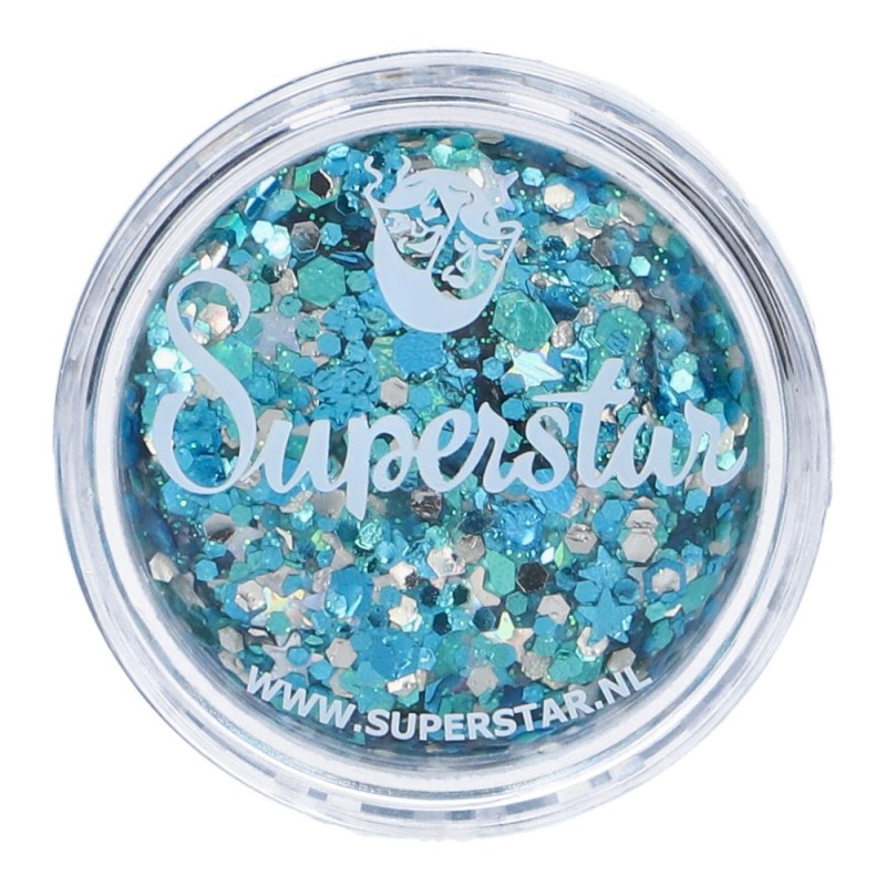Superstar Cosmetic Glitter | Chunky Glitter Cream | Ice Queen 10ml