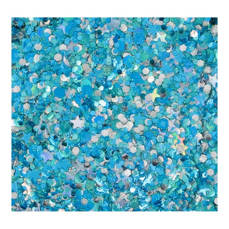 Superstar Cosmetic Glitter | Chunky Glitter Cream | Ice Queen 10ml