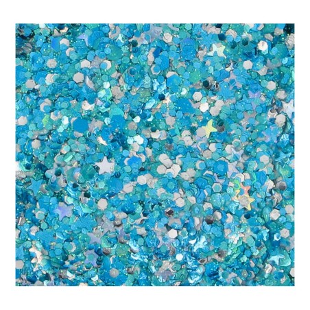 Superstar Cosmetic Glitter | Chunky Glitter Cream | Ice Queen 10ml