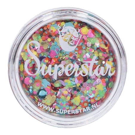 Superstar Cosmetic Glitter | Chunky Glitter Cream | Colour Splash 10ml