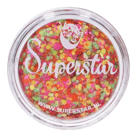 Superstar Cosmetic Glitter | Chunky Glitter Cream | Fluor Fantasy 10ml