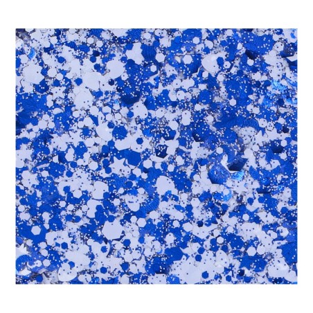 Superstar Cosmetic Glitter | Chunky Glitter Cream | Blue White Donkerque 10ml