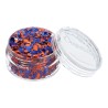 Superstar Cosmetic Glitter | Chunky Glitter Cream | Orange Blue Lampegat 10ml