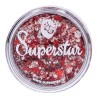 Superstar Cosmetic Glitter | Chunky Glitter Cream | White Red Brabant 10ml