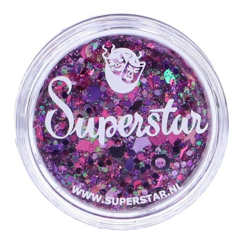 Superstar Cosmetic Glitter | Chunky Glitter Cream |  Unicorn Fizz 10ml