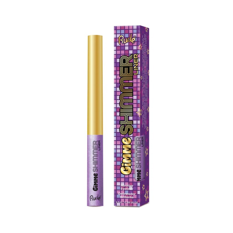 Verleihe deinen Augen extra Glanz und Farbe mit dem Gimme Shimmer Liner. Die wischfeste Formel hält den ganzen Tag perfekt!