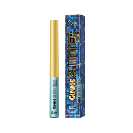 Verleihe deinen Augen extra Glanz und Farbe mit dem Gimme Shimmer Liner. Die wischfeste Formel hält den ganzen Tag perfekt!