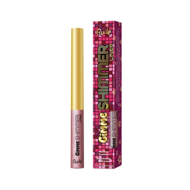 Verleihe deinen Augen extra Glanz und Farbe mit dem Gimme Shimmer Liner. Die wischfeste Formel hält den ganzen Tag perfekt!