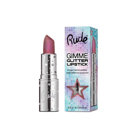 Der Gimme Glitter Lipstick sorgt für intensive Farbe mit funkelndem Glitter-Finish und verleiht deinen Lippen!