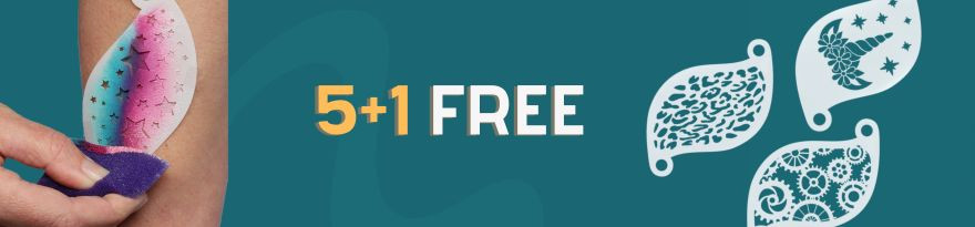 Superstar Schminkstencils